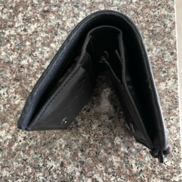 YSL Monogram Small Ziptop Wallet in Grained Leather - Picture 7 of 11